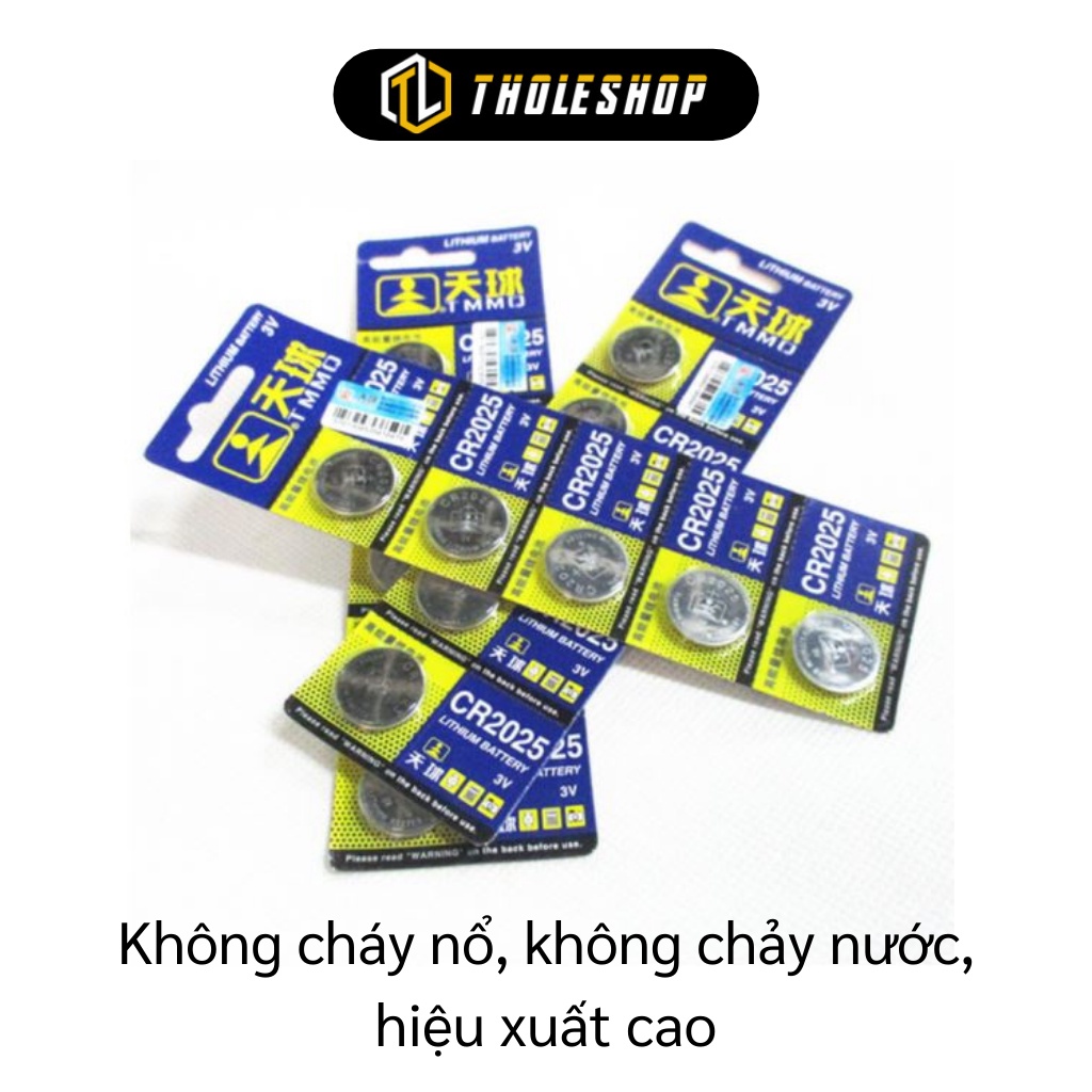 Pin - Vỉ 5 Viên Pin CR2032 Lithium 3V Có Thể Dùng Cho Nhiều Thiết Bị Đồ Chơi 5865