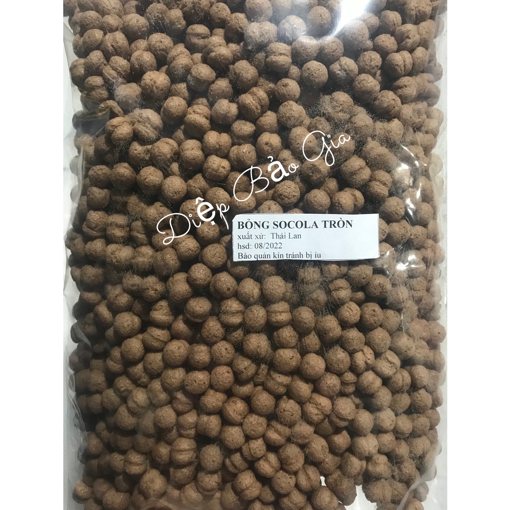 Bỏng ngũ cốc socola tròn 500g