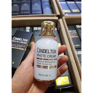 KEM TRUYỀN TRẮNG CINDELTOX 💖Freeship💖  Kem dưỡng trắng da Cindel Tox White Cream 50ml