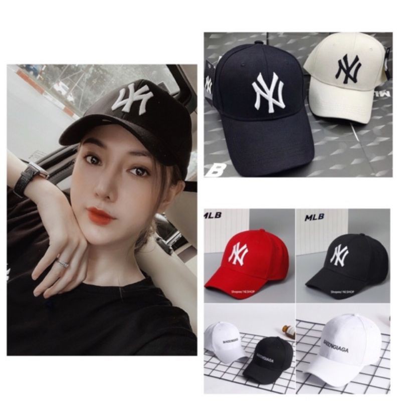 Mũ lưỡi trai NY freesize