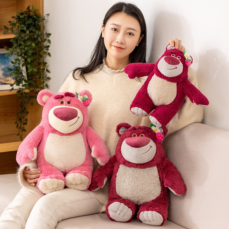 Đồ chơi thú bông gấu dâu Lotso Toy Story 4 mềm mịn