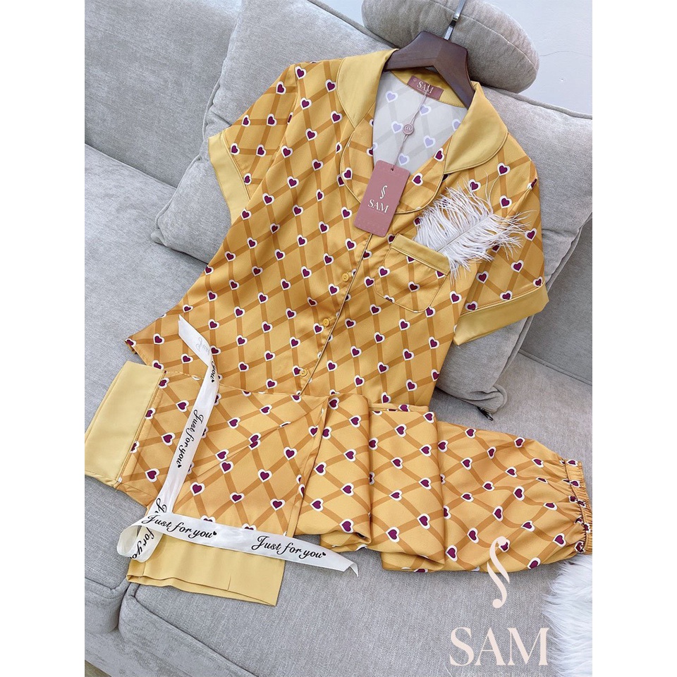 Bộ pijama lụa cao cấp