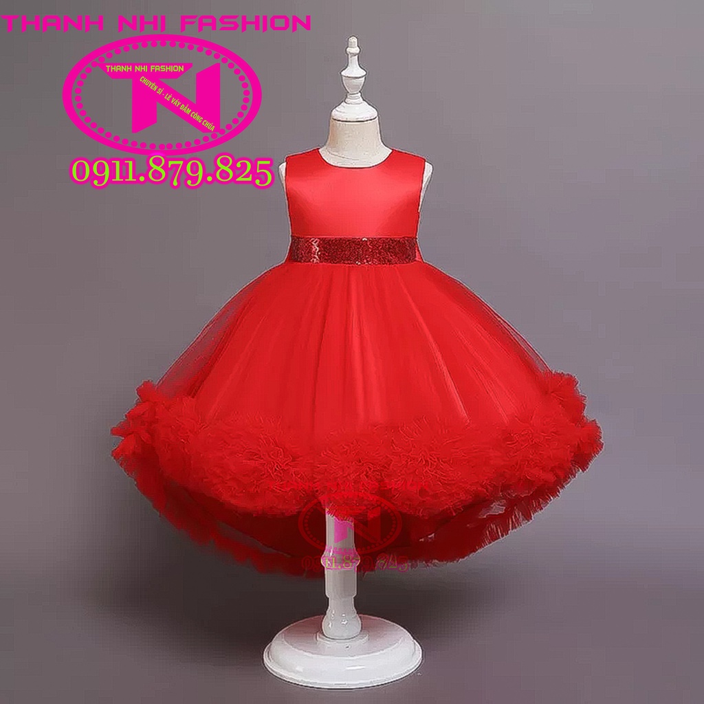 Váy bé gái bồng bềnh đáng yêu - Váy Công Chúa TN019