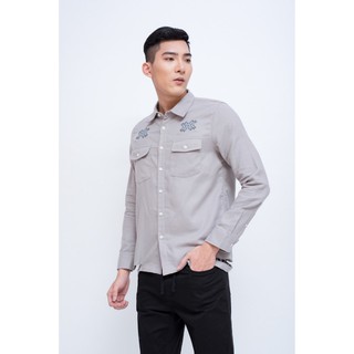 Áo Sơ Mi BOO nam dáng loose rách gấu Boo