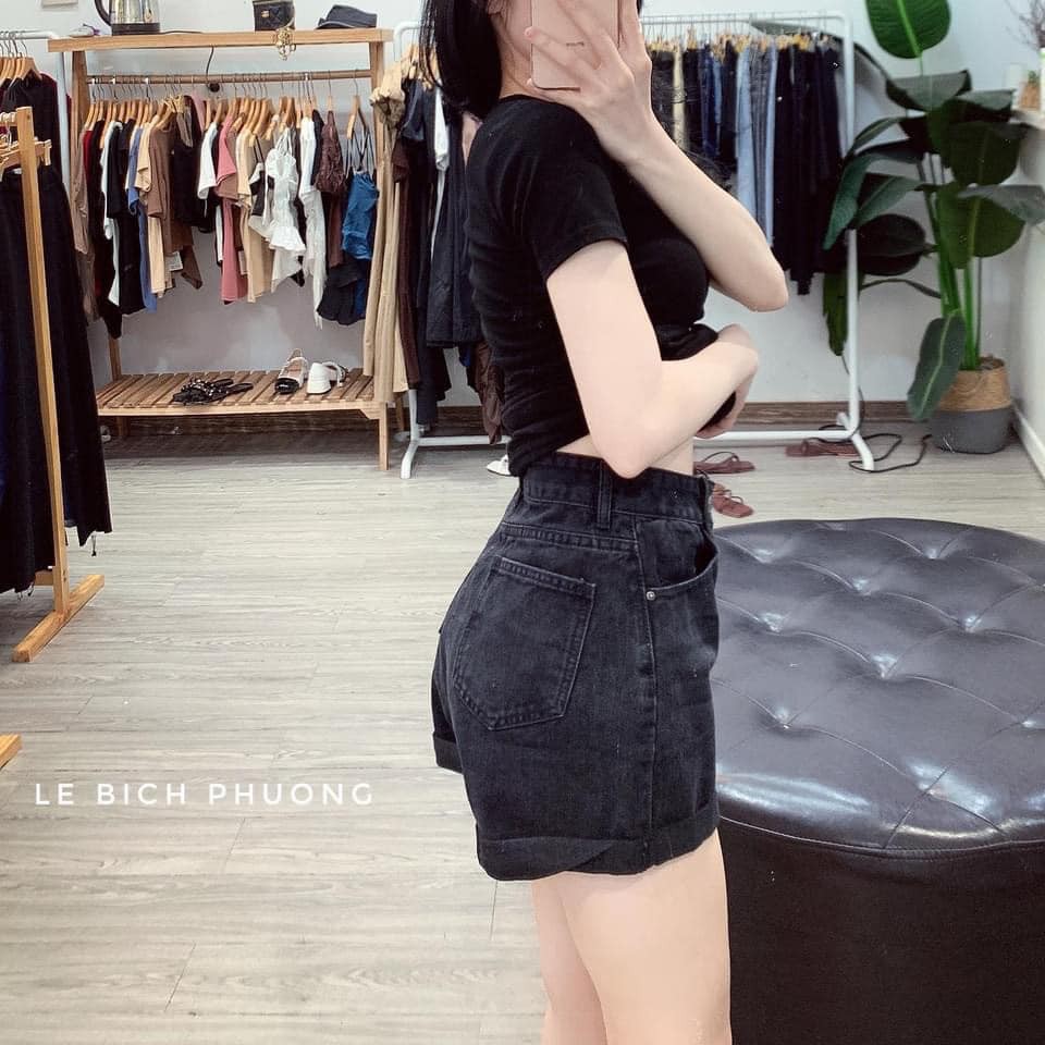 QUẦN sooc jean đen mã 1235 (kèm ảnh thật,video) | BigBuy360 - bigbuy360.vn