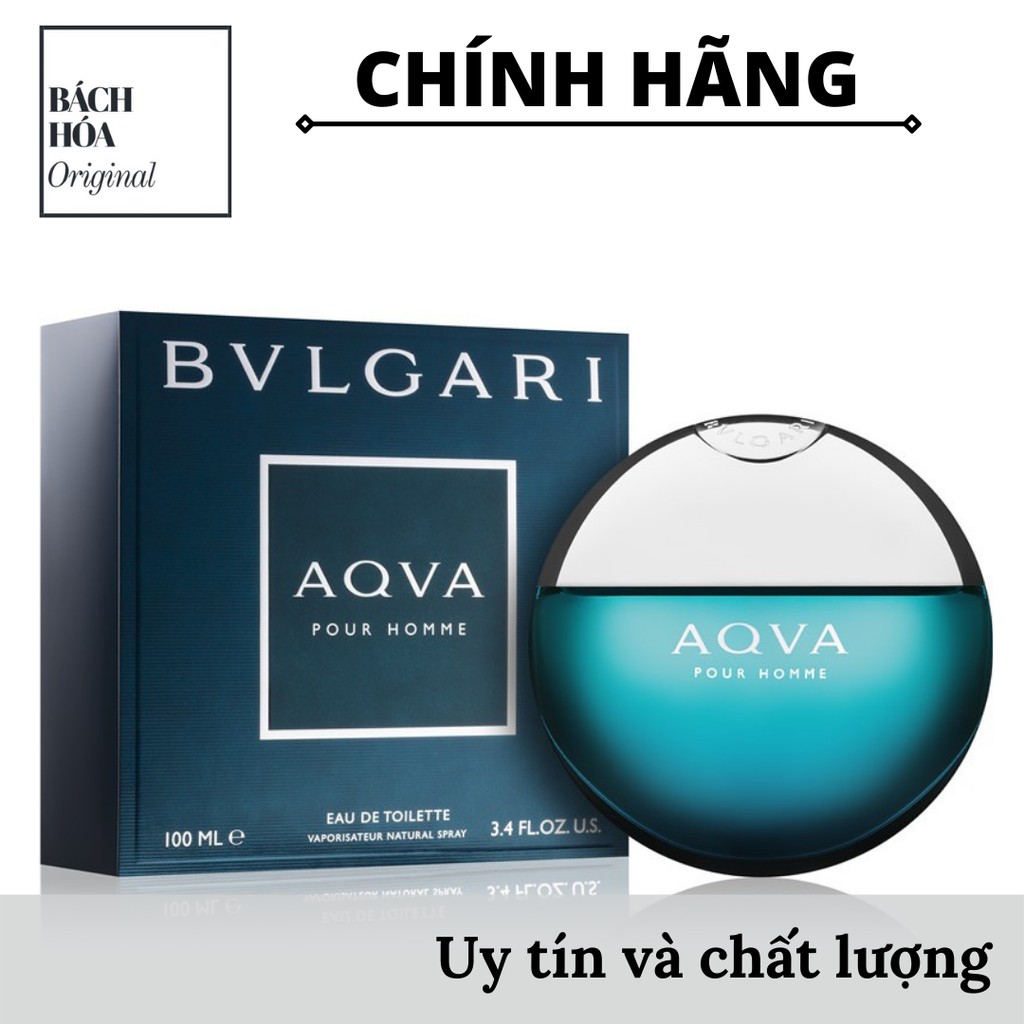 [Chính hãng] Nước hoa Bvlgari AQVA POUR HOMME 100ml - FULL SEAL