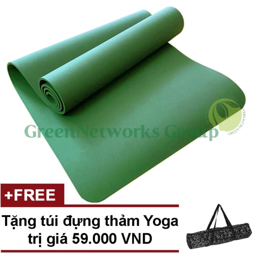 Thảm tập Gym Yoga TPE cao cấp Zera 6mm 1 lớp