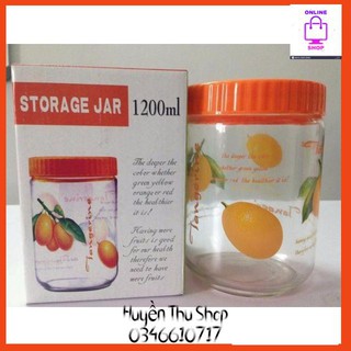 Lọ thủy tinh đựng đồ đa năng 1200ml