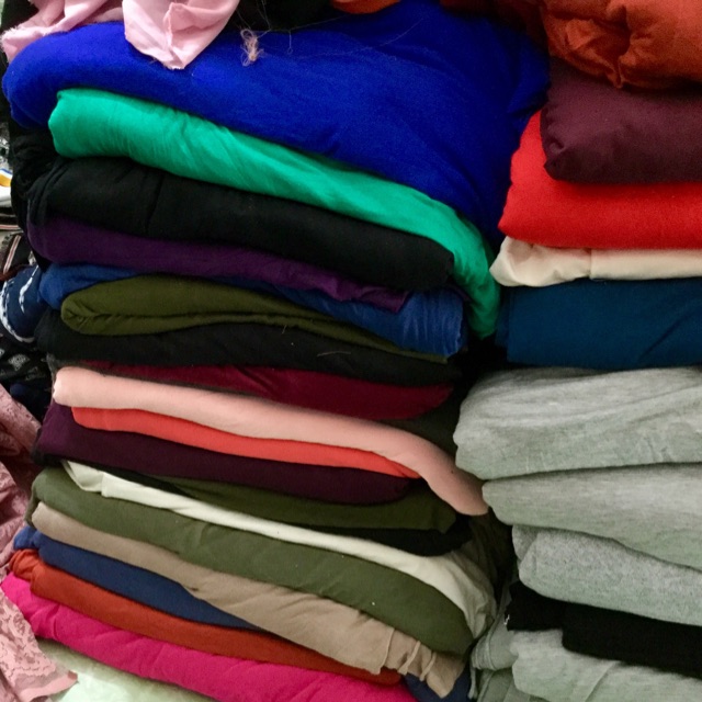 Vải cotton, len