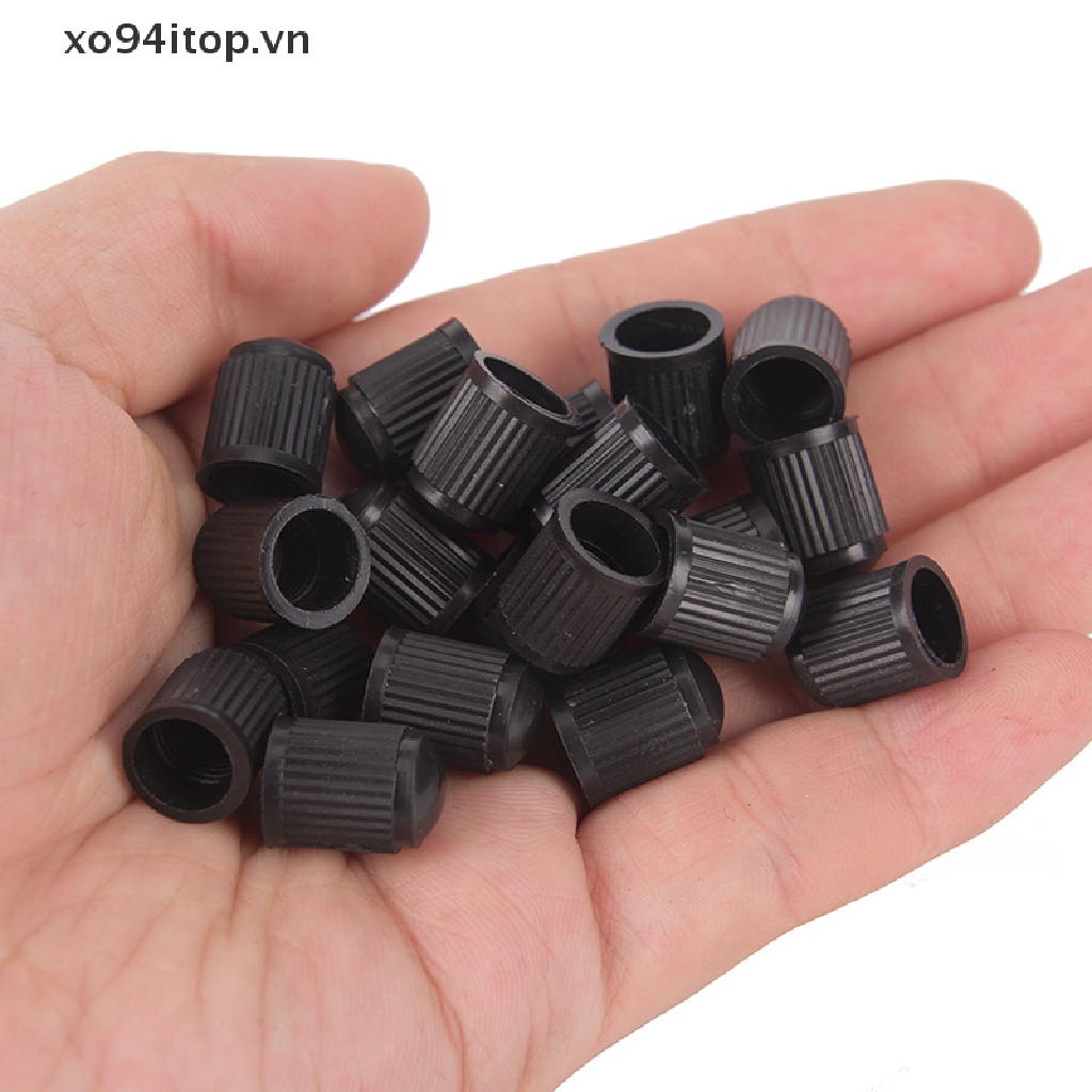 Xoitop Set 20 Nắp Nhựa Đậy Van Bánh Xe Đạp / Xe Máy / Ô Tô