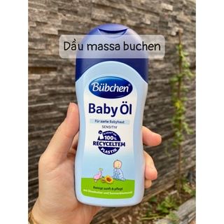 Dầu dưỡng da và massage bubchen baby oil 200ml thumbnail