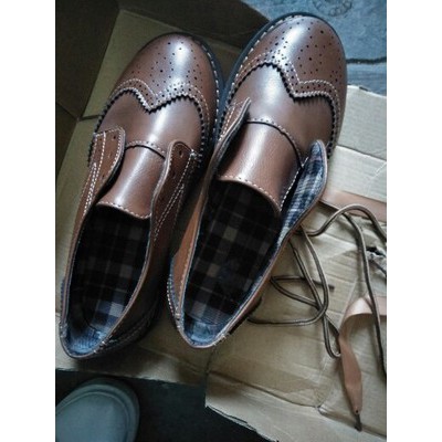 [order] Giày oxford nữ kèm 2 dây MS42 | BigBuy360 - bigbuy360.vn