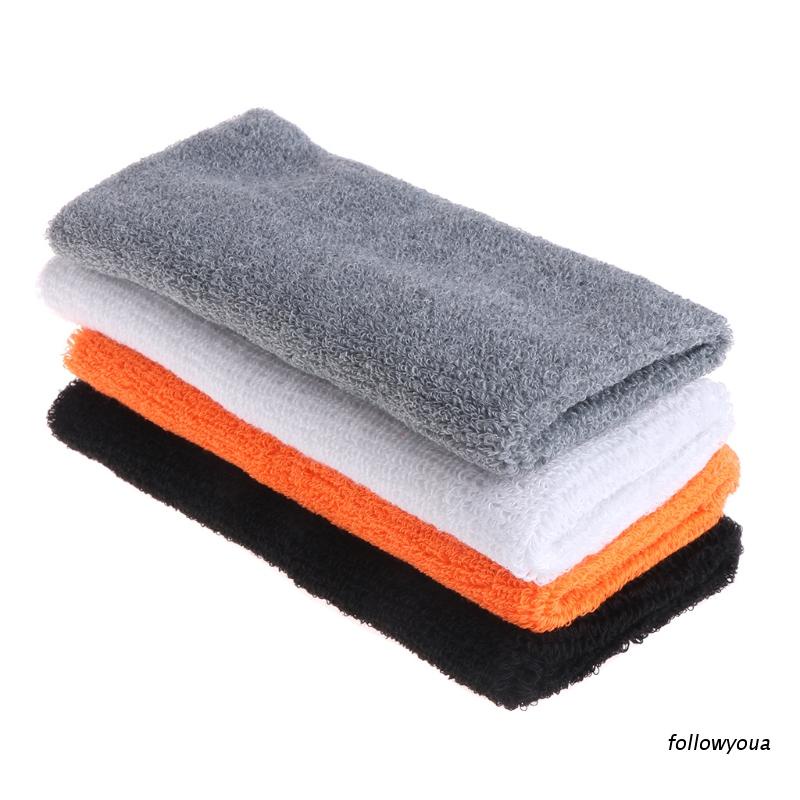 Băng đeo cổ tay bằng cotton thấm hút mồ hôi dùng khi chơi thể thao