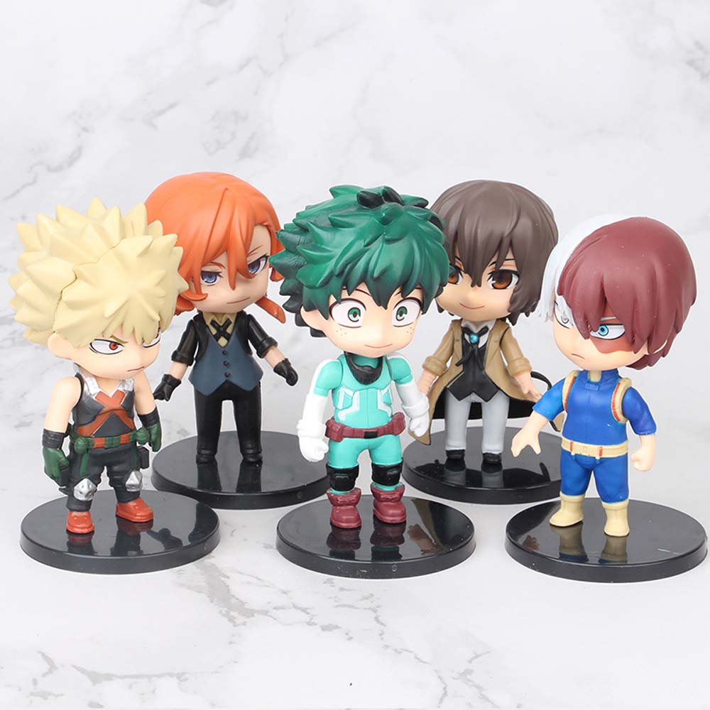 Set 5 Mô Hình Nhân Vật Anime My Hero Academia Dễ Thương