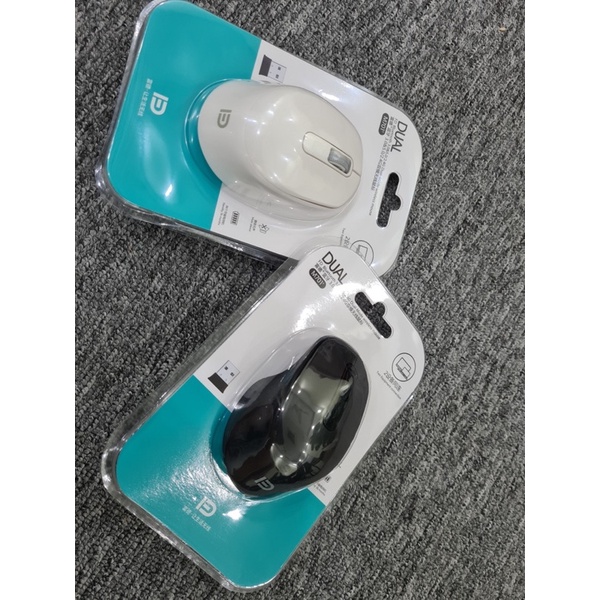 Chuột Không Dây FD M701y, M702, i360T, i760T Chuột Bluetooth, Chế Độ Kép, Nhấp Chuột không tiến ồn.