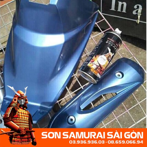 1147 MÀU XANH NƯỚC BIỂN / SƠN PHUN XE MÁY KUROBUSHI/ SAMURAI