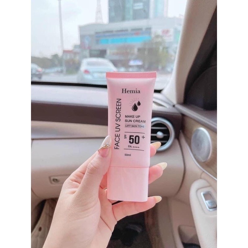 Hemia - Kem Chống Nắng Hemia - Trắng Da - Nâng Tone( Chính Hãng ) | BigBuy360 - bigbuy360.vn