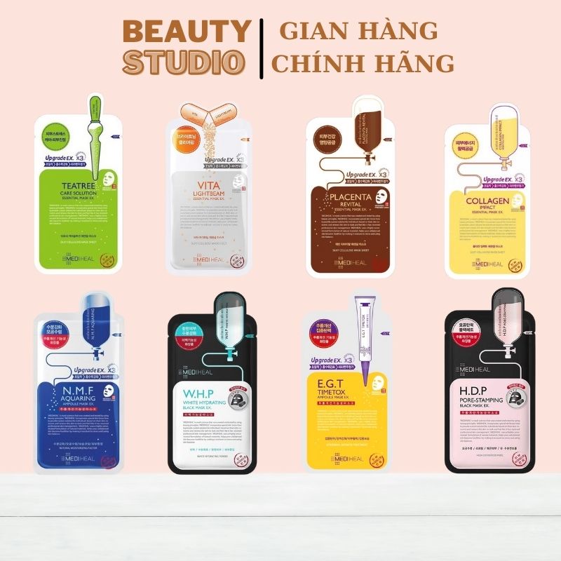 Mặt Nạ Dưỡng Trắng Da, Giảm Mụn, Tái Tạo, Phục Hồi Da Mediheal 24ml