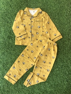 Bộ pizama chất cotton thun co giãn 4 chiều