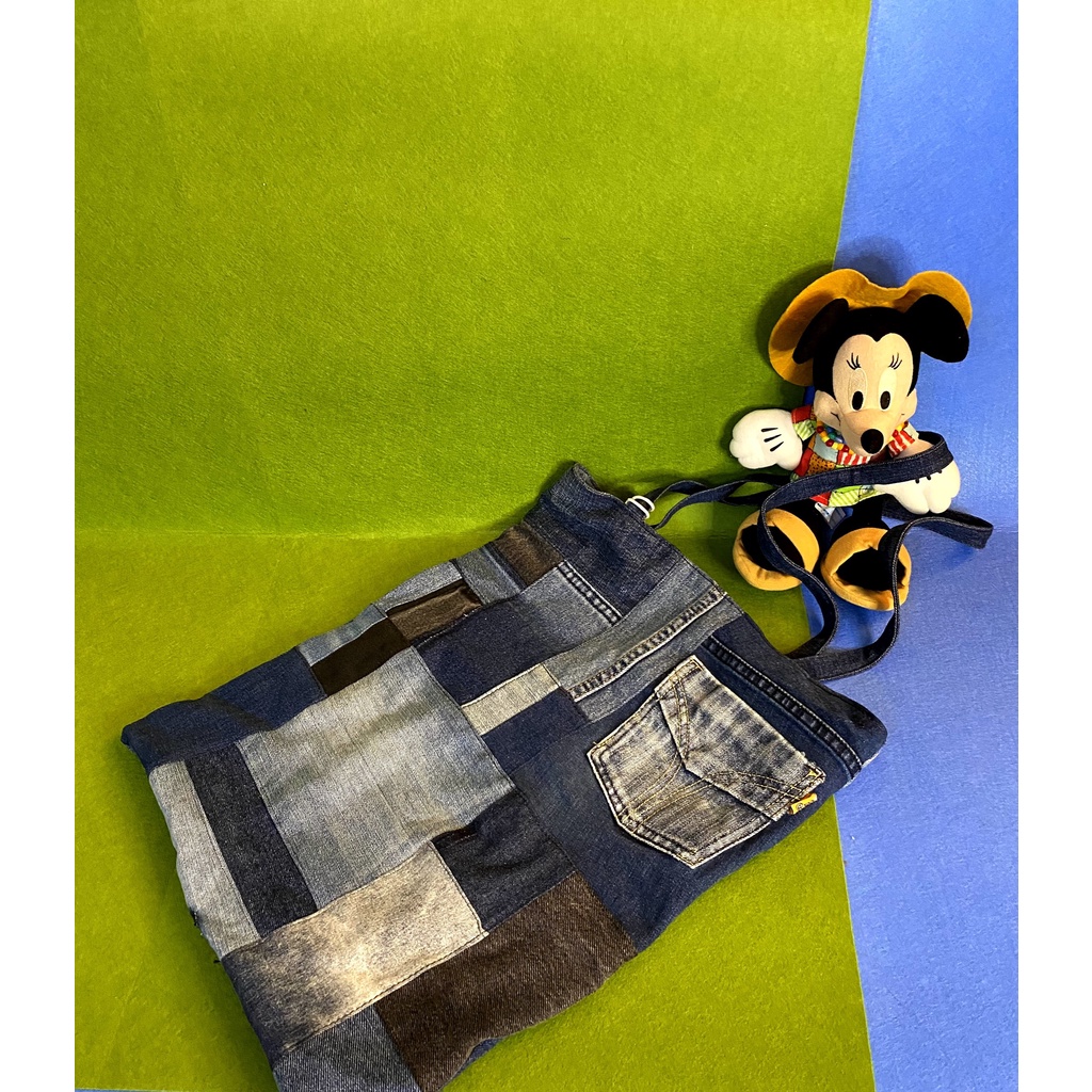 TÚI TOTE HANDMADE TÁI CHẾ TỪ QUẦN JEAN
