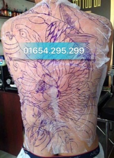 Giấy mỏng scan hình xăm hàng có sẵn