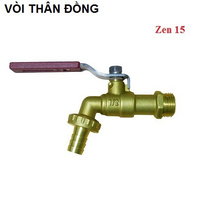 VÒI NƯỚC ĐỒNG, VÒI VƯỜN TAY GẠT FI 20 -3/4"