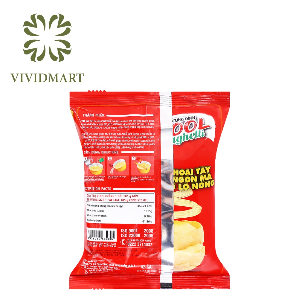 [Gói lẻ] Mì trộn Khô Kool Spaghetti Cung Đình - Gói 105g - MICOEM | BigBuy360 - bigbuy360.vn