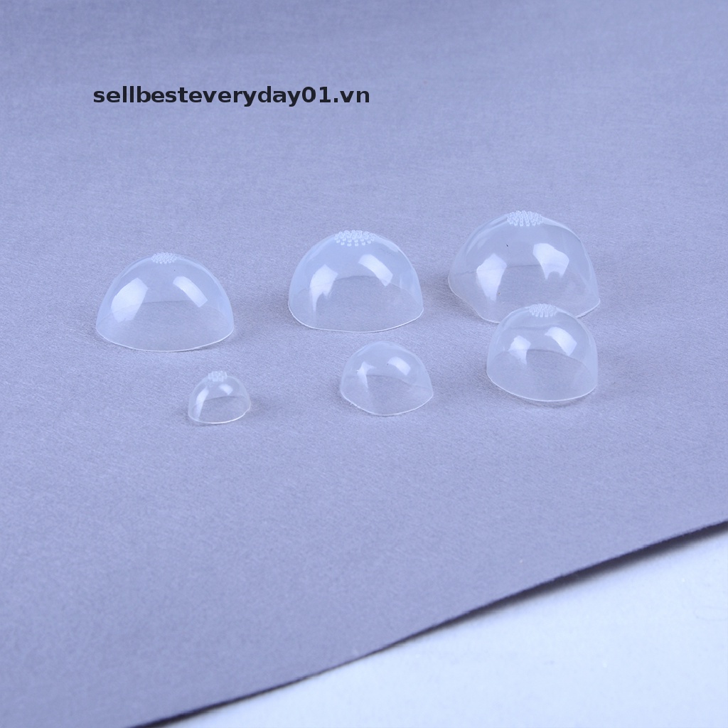 Ốp Tóc Giả Bằng Silicon Kích Thước 3-10inch Dành Cho Búp Bê BJD 1 / 3 1 / 4 1 / 6 1 / 8 1 / 12