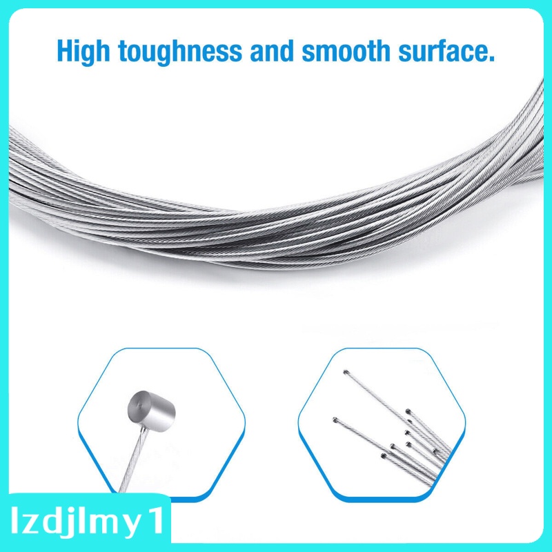 [giá giới hạn] 10x Bicycles Shifter Derailleur Gear Steel Rear Inner Brake Cable Wire | BigBuy360 - bigbuy360.vn