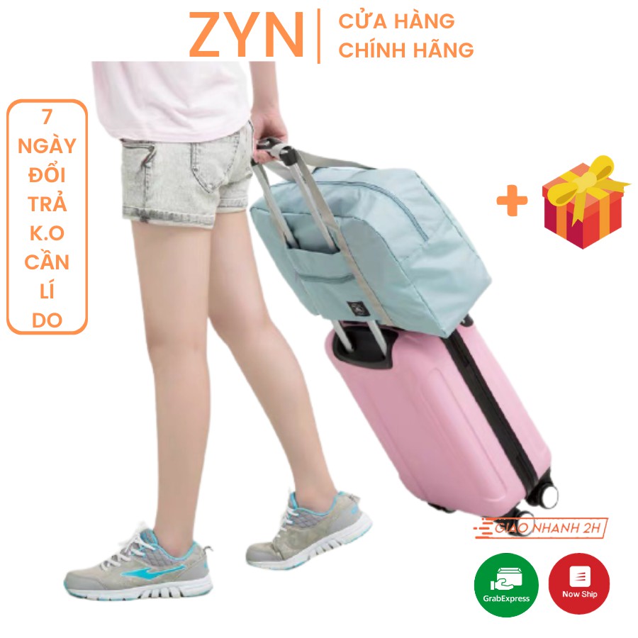 Túi du lịch gấp gọn siêu nhẹ linh hoạt, túi vải đựng đồ du lịch tiện lợi ZYN STORE