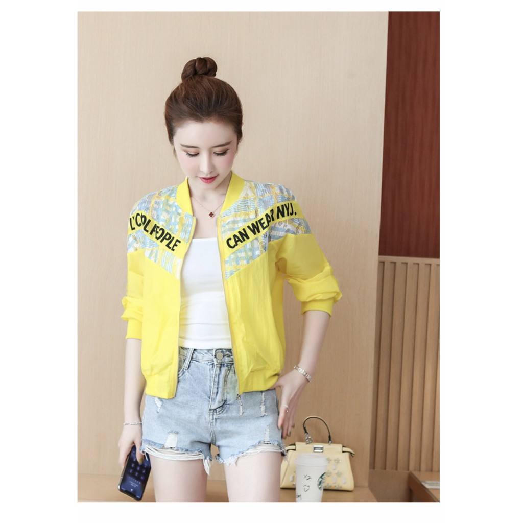 [Rẻ vô địch] Áo Khoác BomBer nữ quảng châu hot 2019 | BigBuy360 - bigbuy360.vn