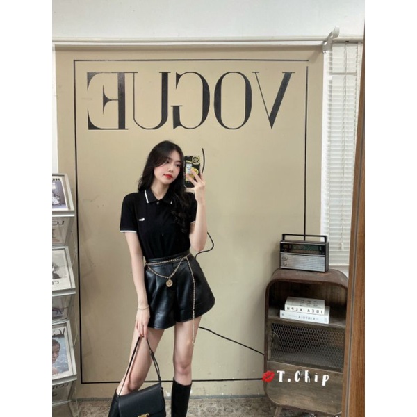 Áo phông polo cá sấu hàng QCL1