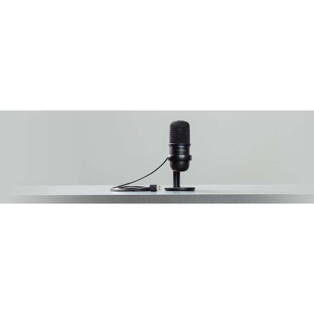 Micro thu âm HyperX SoloCast - Microphone Gaming - Hàng Chính Hãng