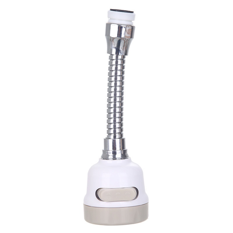 Đầu Vòi Nước Bồn Rửa Bát Inox Tăng Áp Xoay 360 Độ 3 Chế Độ
