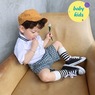 xả kho - Set cặp học sinh quần kẻ cho bé