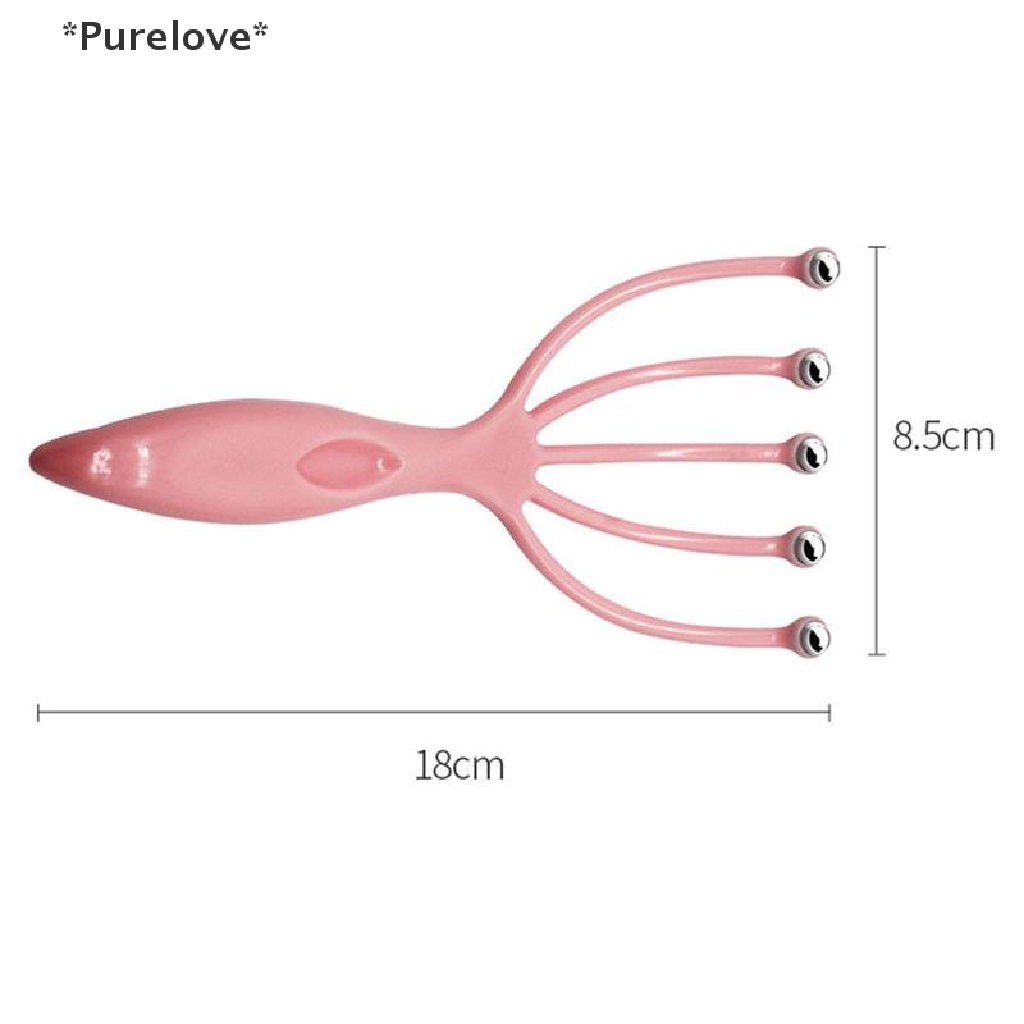 Găng Tay Mát Xa Đầu Thư Giãn Năm Ngón Tiện Dụng