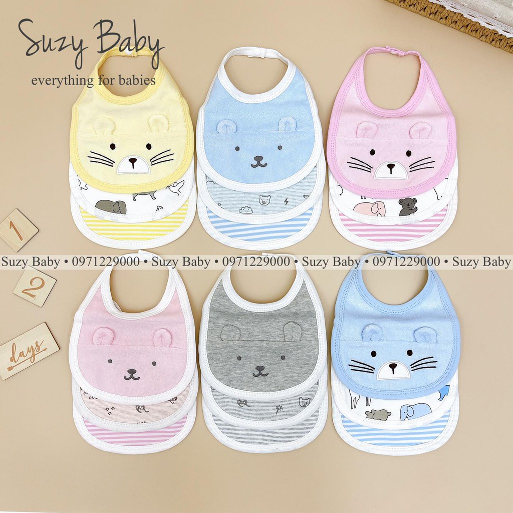 Yếm tròn buộc dây momcare