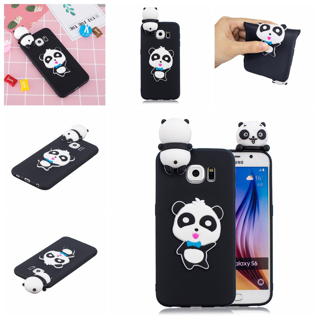 Ốp điện thoại silicon thiết kế hoạt hình dễ thương cho Samsung S6 Edge | BigBuy360 - bigbuy360.vn