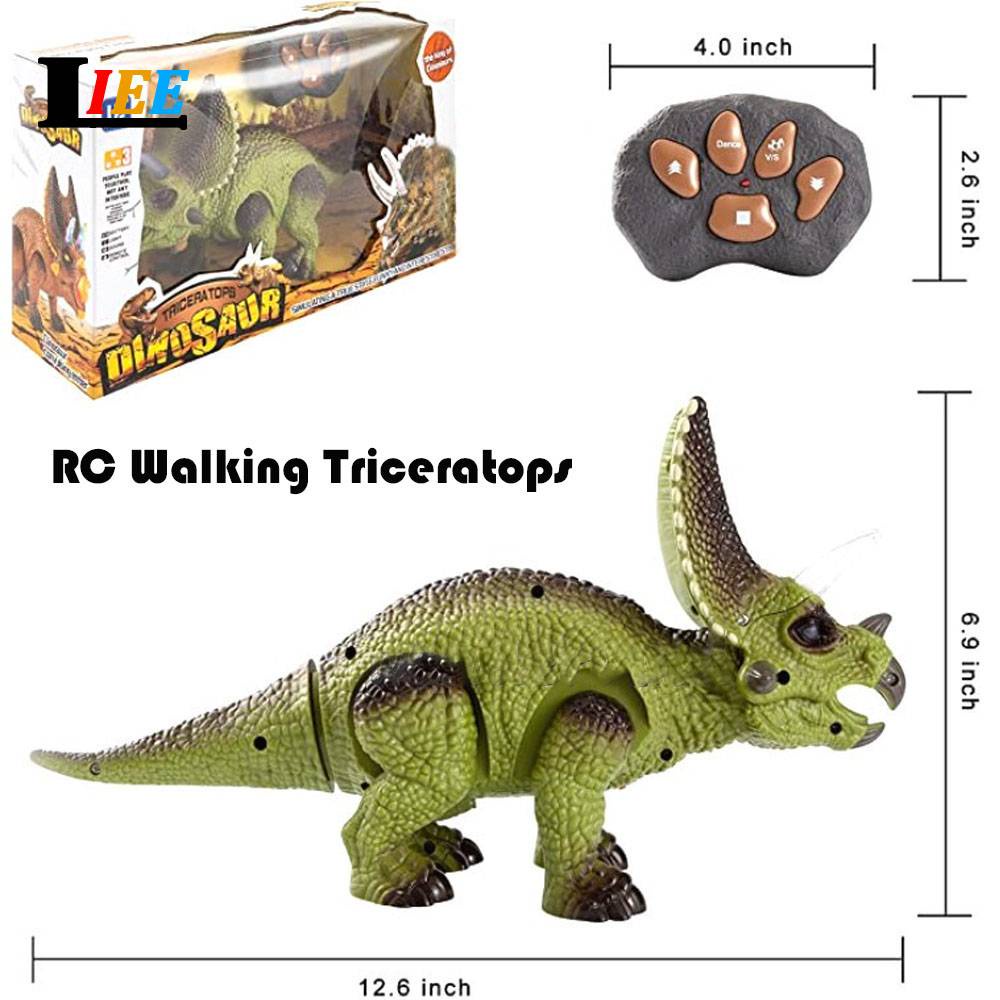 Khủng Long Đồ Chơi Điều Khiển Từ Xa Có Đèn Và Nhạc Cho Bé