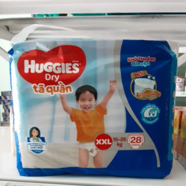 Tã quần huggies m40 miếng,l 36 miếng,xl 32 miếng,xxl 28 miếng