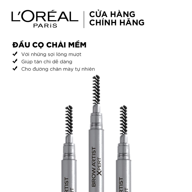 Chì kẻ mày 2 đầu L’Oreal Paris Brow Artist Xpert 0.2g | BigBuy360 - bigbuy360.vn