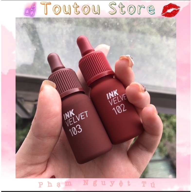 Son Ink velvet mềm mịn mướt lên màu cực chuẩn ảnh thật shop chụp