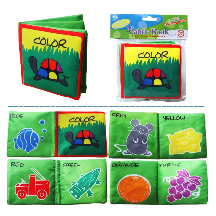 Sách Vải Mềm Tiếng Anh Chủ Đề Động Vật Phát Triển Trí Thông Minh Cho Bé