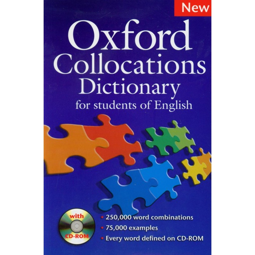 Từ điển Anh - Anh: Oxford Collocations Dictionary Pack (Dictionary and CD-ROM)