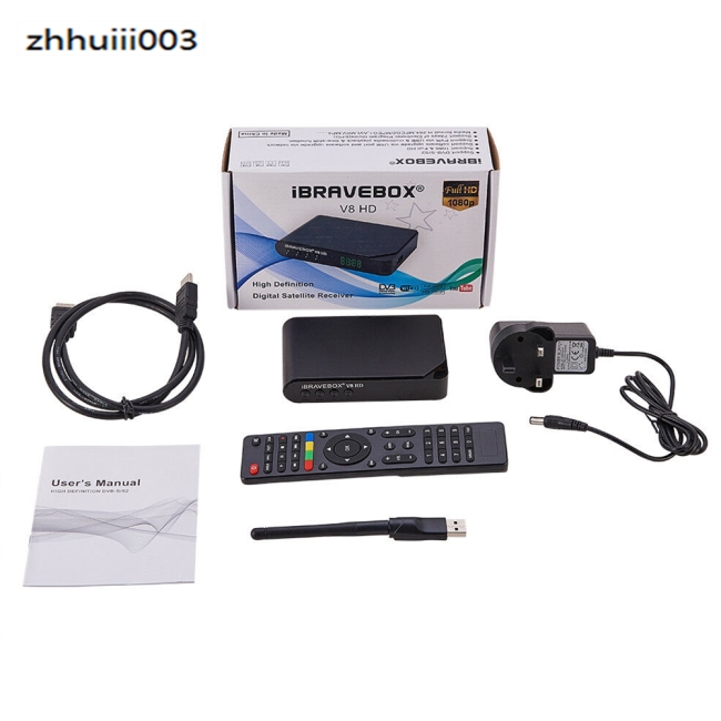 Đầu Thu Tín Hiệu Vệ Tinh Tv Kỹ Thuật Số Ibravebox V8 Hd 1080p Dvb-S2