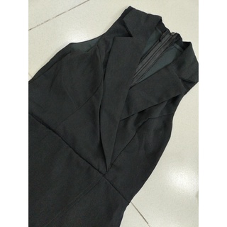 Đầm sát nách cổ vest Eo 62-64