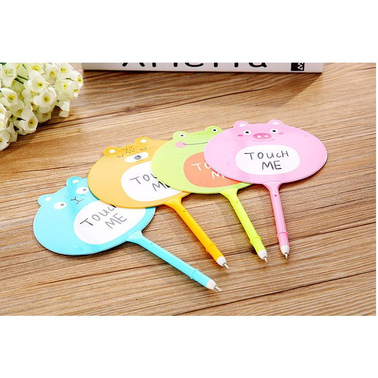 Bút bi quạt hình hoa quả dễ thương xinh xắn