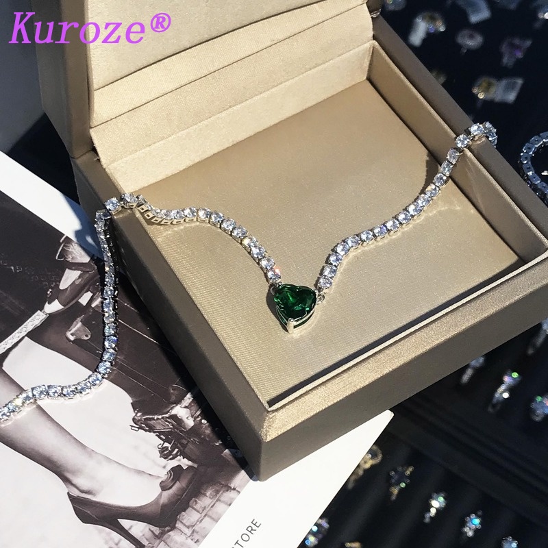 Dây chuyền kim cương Moissanite 2021 sang trọng