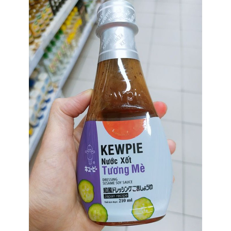 NƯỚC XỐT KEWPIE 210 CÁC LOẠI ĂN KÈM RONG NHO