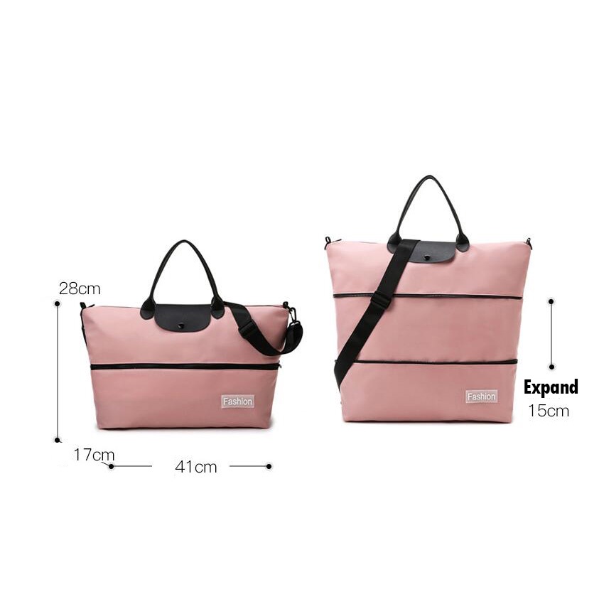 Túi đựng đồ sức chứa lớn có thể gập lại tiện dụng khi du lịch/thể thao